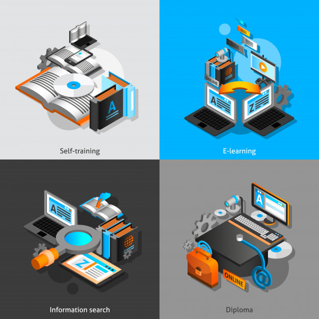 process of e-learning software