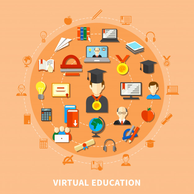 virtual classroom concept of webex